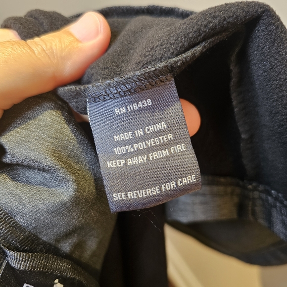 Fossa Cisco grey and black soft shell fleece interior men's jacket size M US - Picture 7 of 8